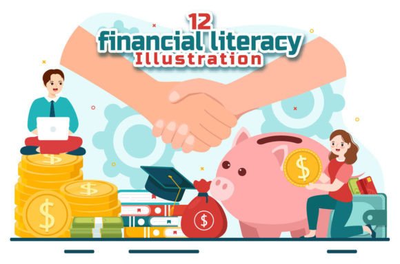 Download 12 Financial Literacy Illustration - Literacy Collection