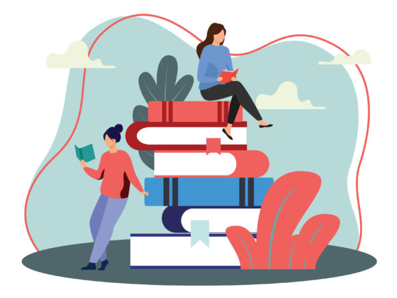 Download Illustration of Reading Book Literacy - Literacy Collection
