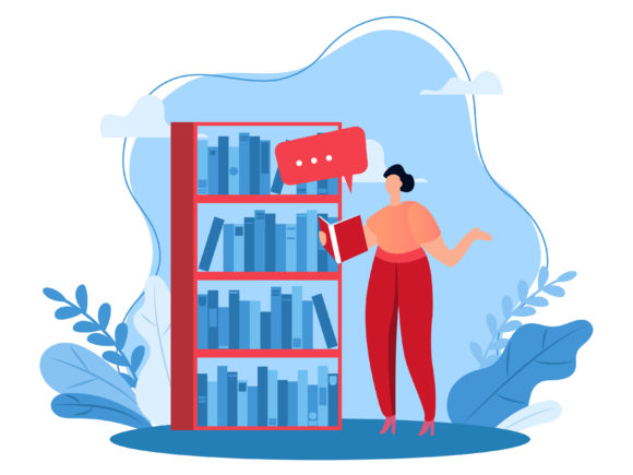 Download Illustration of Book Reading Literacy - Literacy Collection