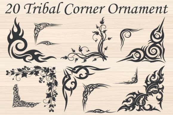 Download Tribal Corner Ornament - Tribal Collection