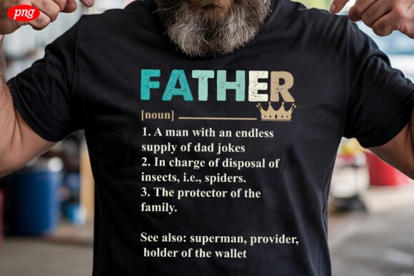 Download Father Definition Father's Day Funny PNG - Premium Bundle