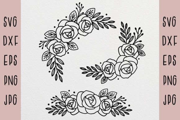 Download Flower Border, Floral Decoration, Roses - Flower border Collection