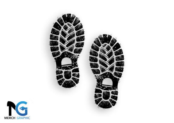 Download Hiking Boot Print Vector - Premium Resources
