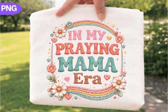 Download Praying Mama Png, Faith Mom Era Design - Mama Collection
