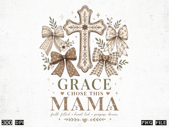 Download Grace Chose This Mama PNG, Neutral Coque - Mama Collection